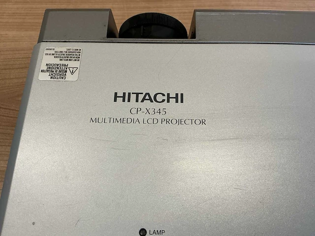 Hitachi | cp-x345 | projector - afbeelding 3 van  8