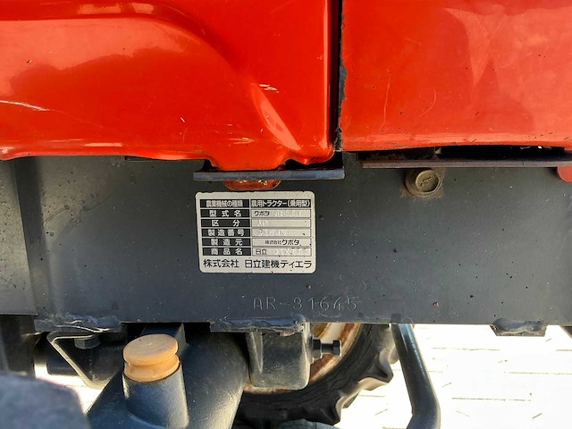 Hitachi ctx117 4x4 minitractor - afbeelding 24 van  30