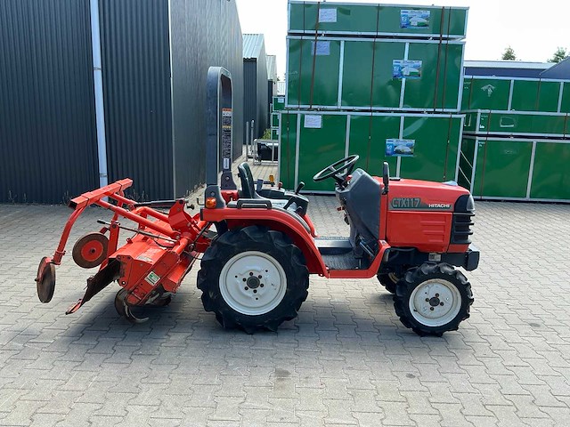 Hitachi ctx117 4x4 minitractor - afbeelding 29 van  30
