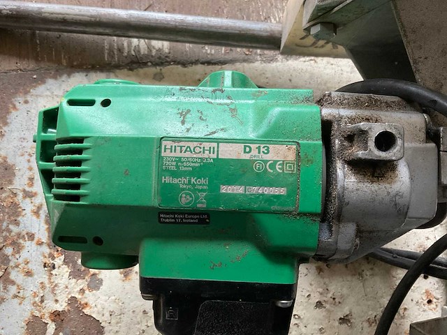 Hitachi d 13 boormachine - afbeelding 2 van  2