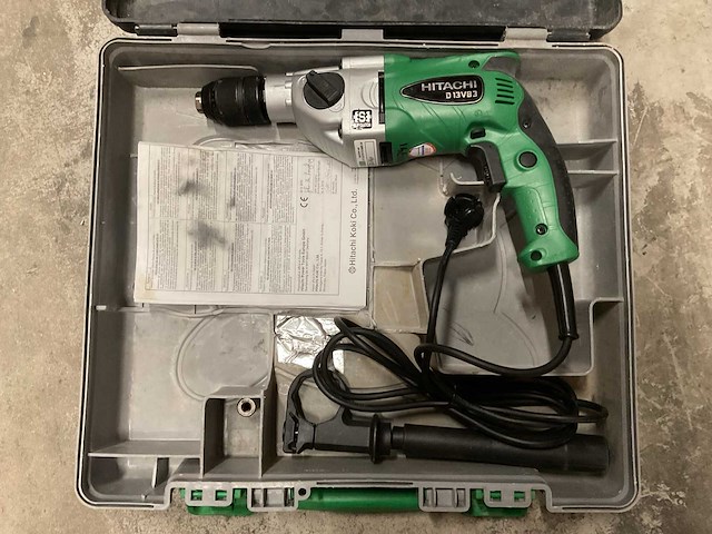Hitachi d 13vb3 boorschroefmachine - afbeelding 1 van  1