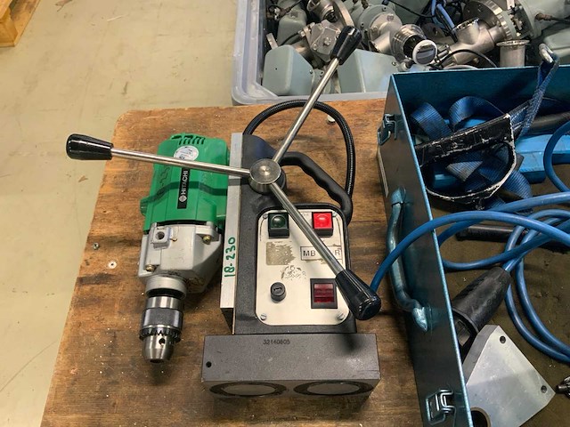 Hitachi d13 / mb 25/r magneetboormachine - afbeelding 2 van  3