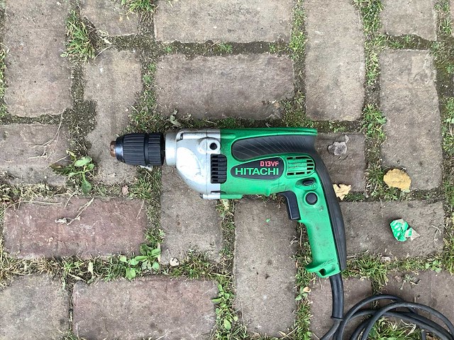 Hitachi d13vf boormachine - afbeelding 4 van  6