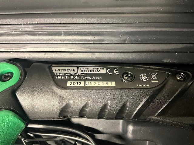 Hitachi db 3dl schroefmachine (4x) - afbeelding 6 van  6