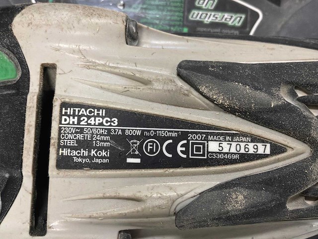 Hitachi dh 24c3 boormachine - afbeelding 3 van  4