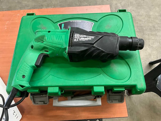 Hitachi dh 24pg boormachine (2x) - afbeelding 1 van  5