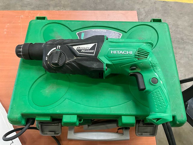 Hitachi dh 24pg boormachine (2x) - afbeelding 3 van  5