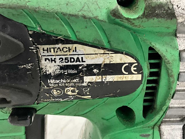 Hitachi dh 25dal boorhamer - afbeelding 5 van  5