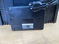 Hitachi dh 36dbl boorhamer - 28mm incl. 2x bsl 3626x accu’s + uc 36ysl acculader + koffer - afbeelding 2 van  13