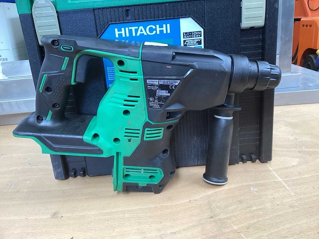 Hitachi dh 36dbl boorhamer - 28mm incl. 2x bsl 3626x accu’s + uc 36ysl acculader + koffer - afbeelding 9 van  13