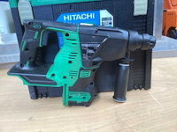 Hitachi dh 36dbl boorhamer - 28mm incl. 2x bsl 3626x accu’s + uc 36ysl acculader + koffer - afbeelding 9 van  13