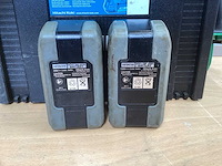 Hitachi dh 36dbl boorhamer - 28mm incl. 2x bsl 3626x accu’s + uc 36ysl acculader + koffer - afbeelding 12 van  13