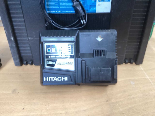 Hitachi dh 36dbl boorhamer - 28mm incl. 2x bsl 3626x accu’s + uc 36ysl acculader + koffer - afbeelding 13 van  13