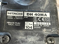 Hitachi dh 40ma boormachine - afbeelding 3 van  4