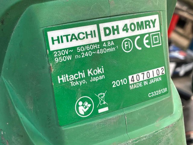 Hitachi dh 40mry elektrische breekhamer - afbeelding 7 van  9