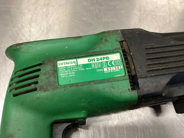 Hitachi dh24pb boorhamer - afbeelding 5 van  8