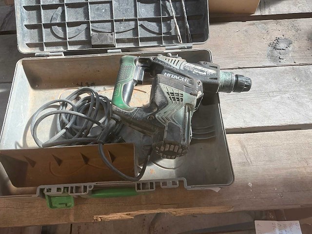 Hitachi dh28pd boorhamer - afbeelding 3 van  3