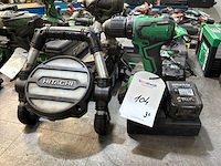 Hitachi divers accu- gereedschap (3x) - afbeelding 1 van  11