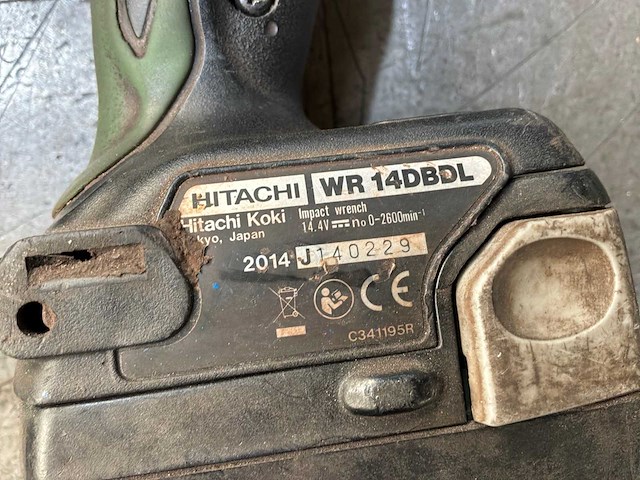 Hitachi divers accu- gereedschap (3x) - afbeelding 10 van  11