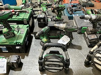 Hitachi divers accu- gereedschap (3x) - afbeelding 1 van  6