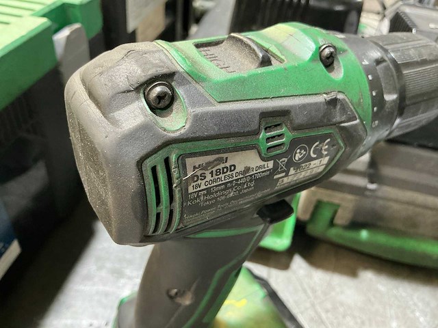 Hitachi divers accu- gereedschap (3x) - afbeelding 4 van  6