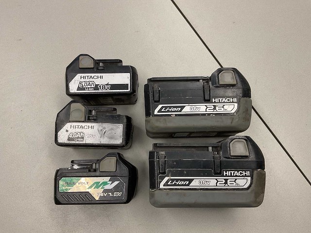 Hitachi diverse accu’s - afbeelding 1 van  1