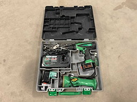 Hitachi ds 12dvb2 + ub 12d 12v gereedschapsset - afbeelding 2 van  3