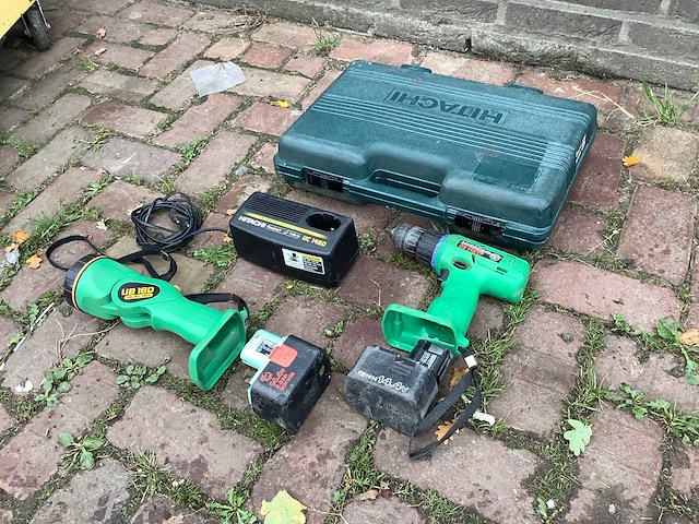 Hitachi ds 140vf boormachine - afbeelding 1 van  3