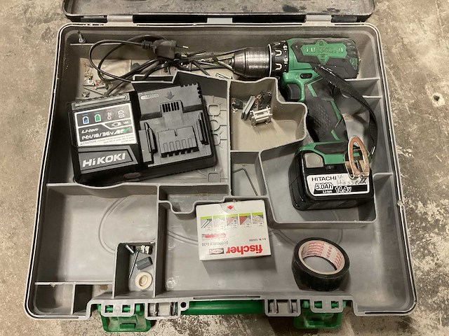 Hitachi ds 14dbsl 14.4v accuboormachine - afbeelding 1 van  2