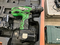 Hitachi ds 14dfl boormachine (4x) - afbeelding 2 van  6