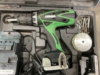 Hitachi ds 14dfsl schroefboormachine - afbeelding 3 van  5
