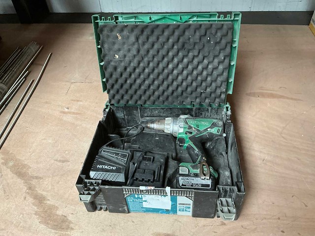 Hitachi ds 14dsdl boormachine - afbeelding 1 van  5