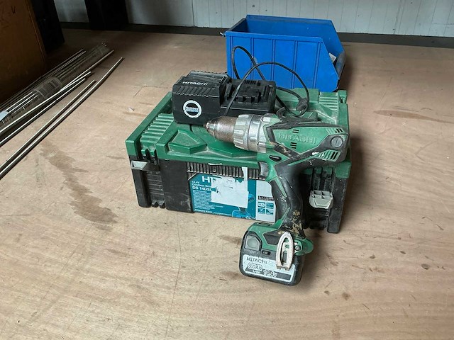 Hitachi ds 14dsdl boormachine - afbeelding 2 van  5