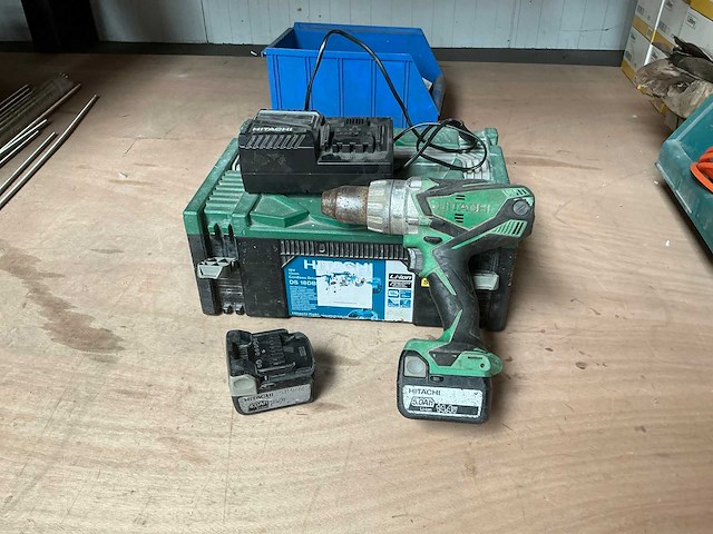 Hitachi ds 14dsdl boormachine - afbeelding 1 van  4