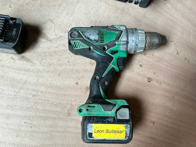 Hitachi ds 14dsdl boormachine - afbeelding 4 van  4