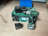 Hitachi ds 14dsdl boormachine - afbeelding 1 van  3