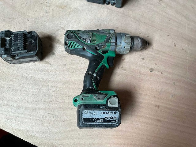 Hitachi ds 14dsdl boormachine - afbeelding 2 van  3
