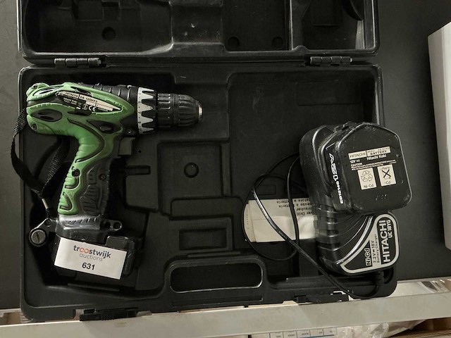 Hitachi ds12dvf3 accuboormachine - afbeelding 1 van  3