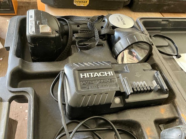 Hitachi ds14djl boormachine - afbeelding 3 van  6
