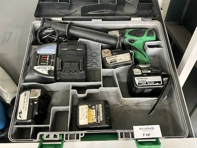 Hitachi dv 14dbl boormachine - afbeelding 3 van  4