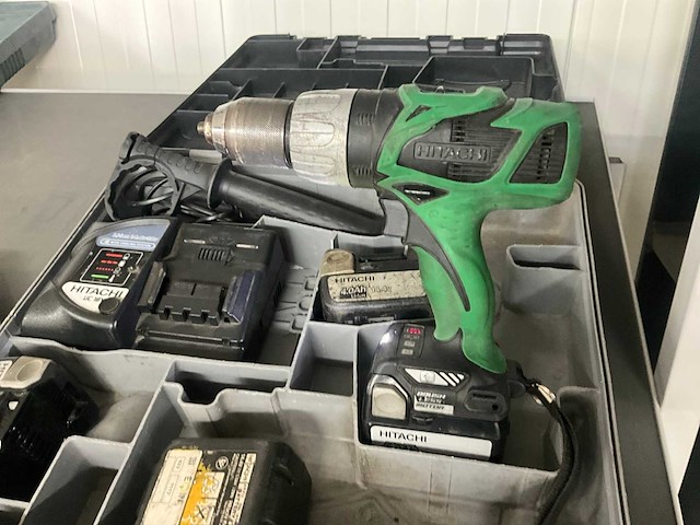 Hitachi dv 14dbl boormachine - afbeelding 1 van  4