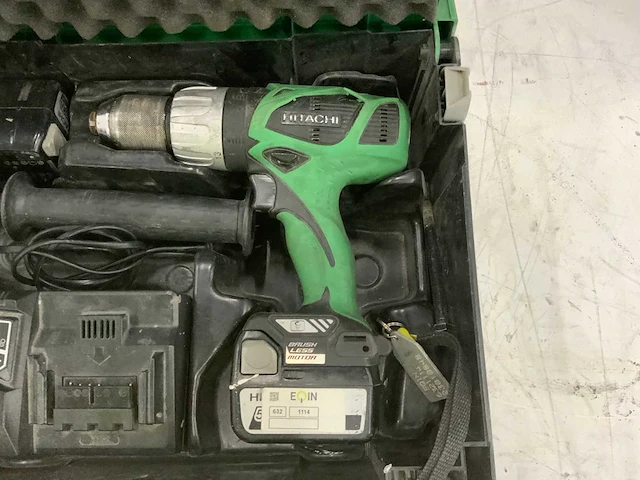 Hitachi dv14dbl boormachine - afbeelding 2 van  6