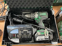 Hitachi dv18dbl2 schroefboormachine - afbeelding 2 van  6