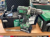 Hitachi dv18dbl2 schroefboormachine - afbeelding 4 van  6