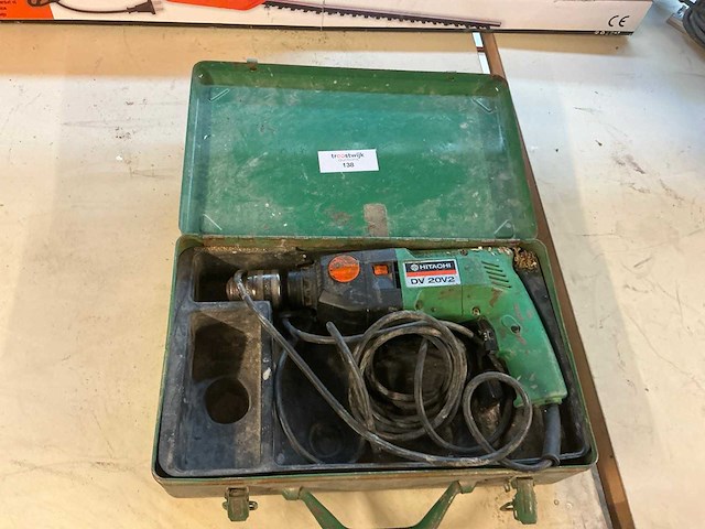 Hitachi dv20v2 klopboormachine - afbeelding 1 van  4