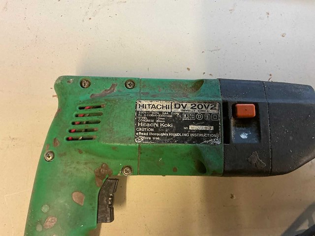 Hitachi dv20v2 klopboormachine - afbeelding 1 van  1