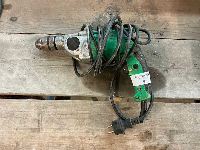 Hitachi dv20vb2 klopboormachine - afbeelding 2 van  4