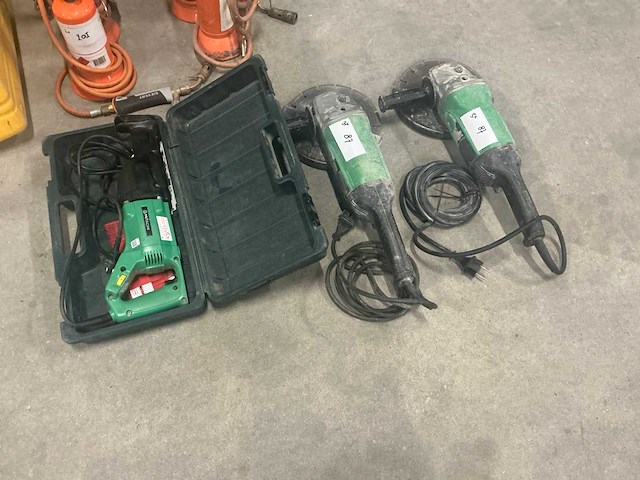 Hitachi elektrisch gereedschap (3x) - afbeelding 1 van  4