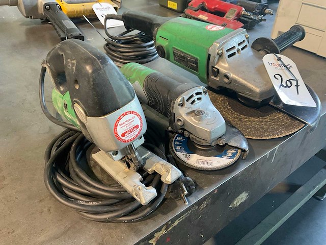 Hitachi elektrisch gereedschap (3x) - afbeelding 2 van  2