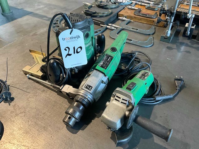 Hitachi elektrisch gereedschap (3x) - afbeelding 1 van  3